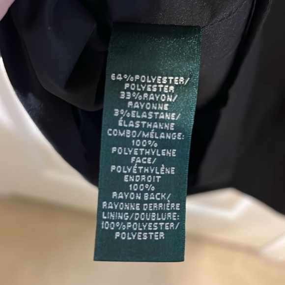 Lauren Ralph Lauren leather trimmed sheath dress - Picture 6 of 6